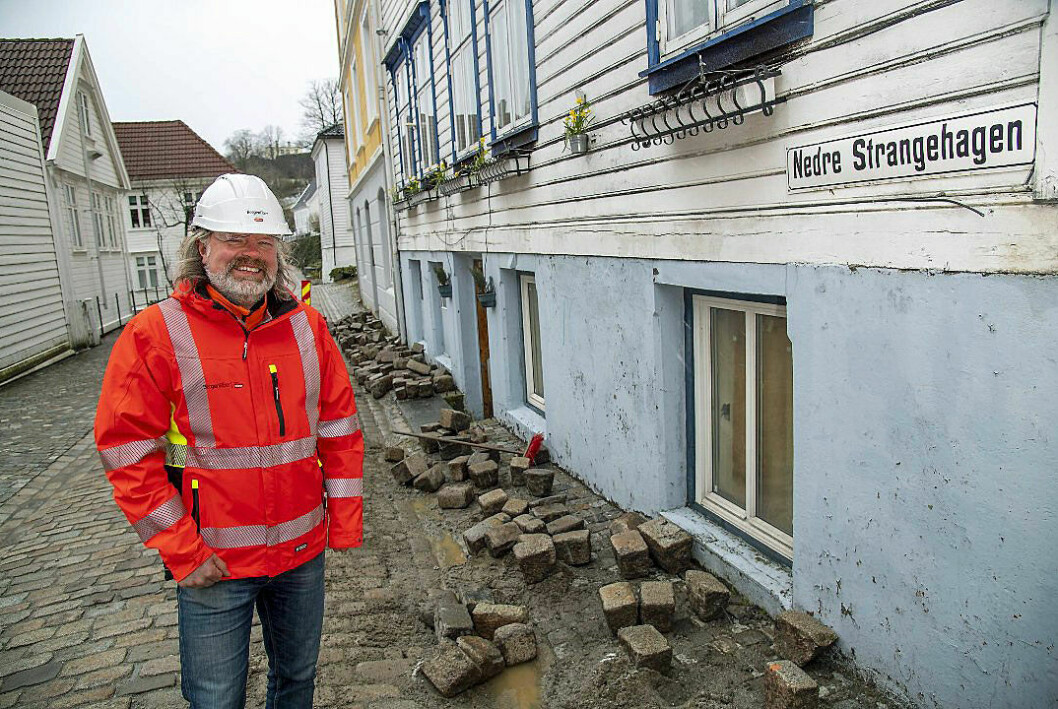 Tore Nyhammer i Bergen Fiber er for tiden en vekstvinner i fibermarkedet.