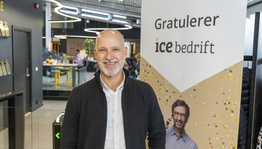 Hans Heggenhaugen, direktør for Ice bedrift, passerer 50 000 bedriftskunder