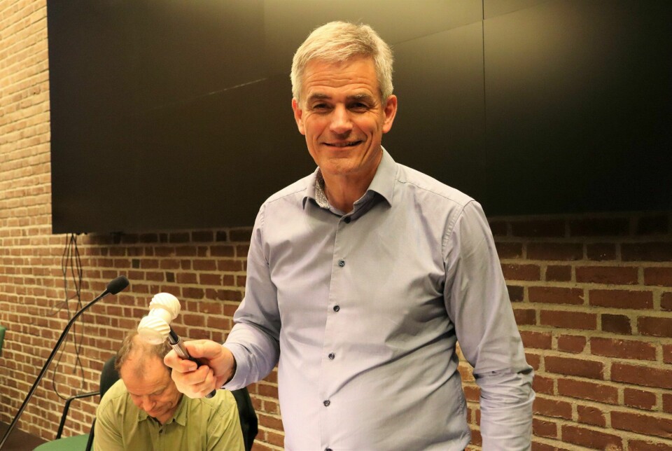 Sandefjords ordfører Bjørn Ole Gleditsch (H) vil nå gjerne selge Sandefjord Bredbånd og bruke noe av gevinsten i klimatiltak.