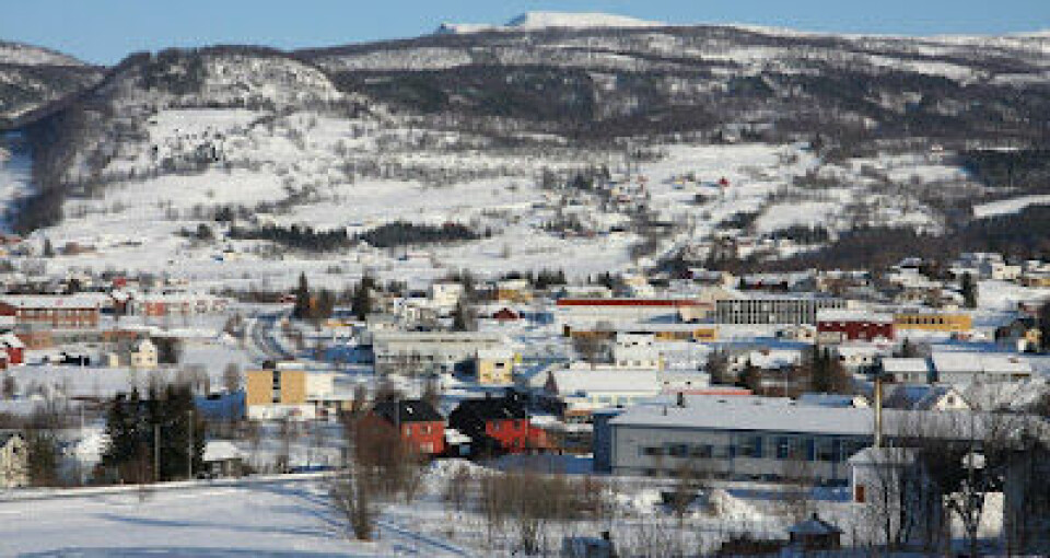 Sørreisa er en kommune med et lite sentrum og mange spredt bebygde områder. Foto: Roger Skog.