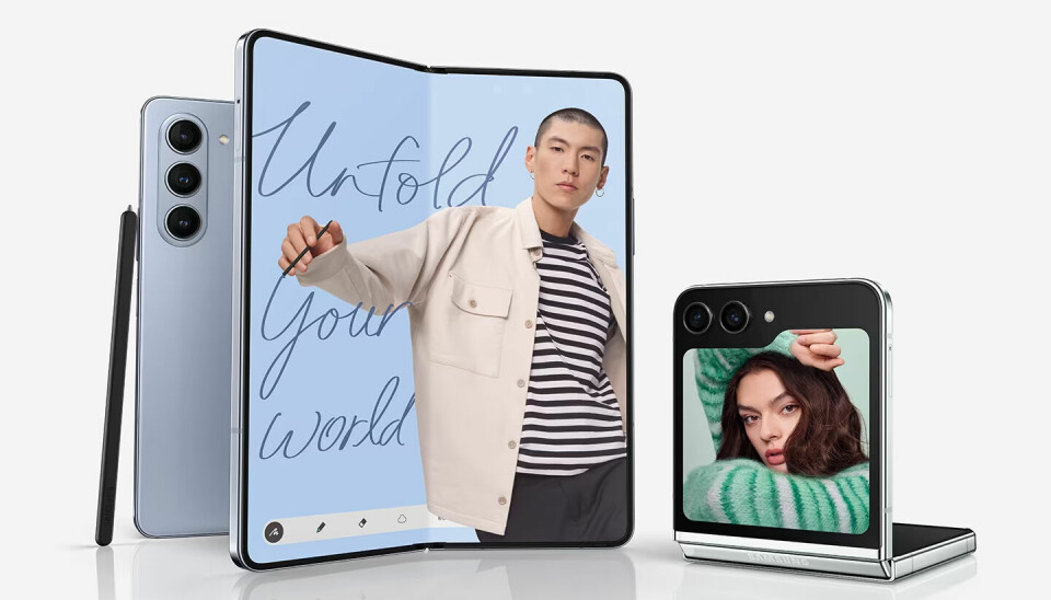 Samsung har presentert ny versjoner av sine brettetelefoner. Modellene vil være tilgjengelig 11. august.