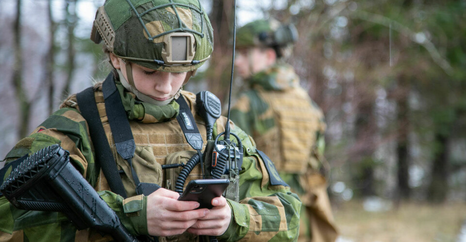 Nå har militæret fått sitt eget mobilnett inne i mobilnettet til Telia.