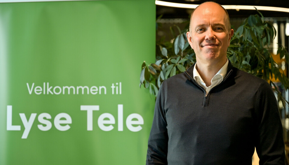 SJEFEN: Eirik Børve Monsen, konserdirektør tele i Lyse Tele, står i spissen for den konsoliderte telekomsatsningen i Lyse.
