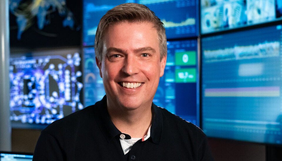 ADVARER: Christian Jenssen, leder for bedriftsmarkedet i NTE Telekom, advarer mot ukritisk bruk av globale skytjenester og mener trygg, lokal datalagring er avgjørende for nasjonal sikkerhet.