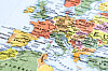 Kart Europa
Map of Europe. Detail from the World Atlas.