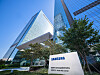 Samsung-bygninger i Suwon, Sør-Korea.