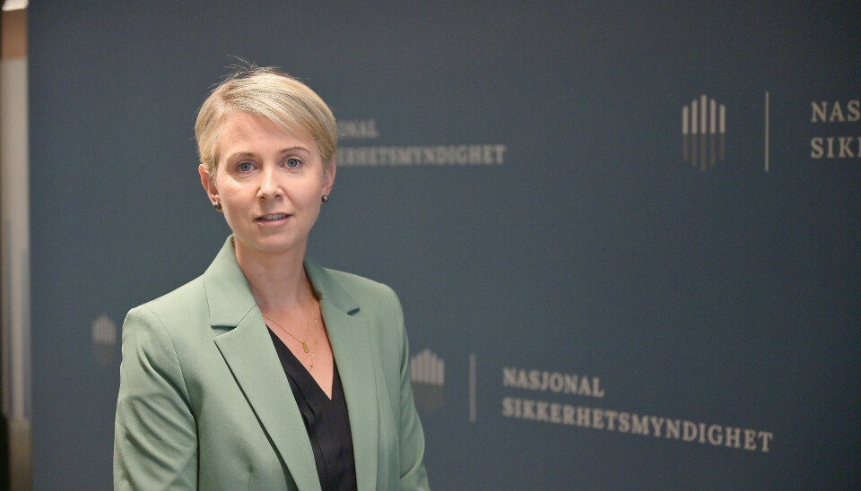Sofie Nystrøm leder Nasjonal Sikkerhetsmyndighet. Hun sier angrepet mot de norske departementene var en unik utnyttelse av en nulldagssårbarhet.